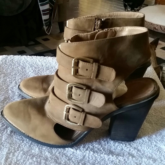 Aldo women's strappy open back shoes sz 7 - Picture 4 of 5